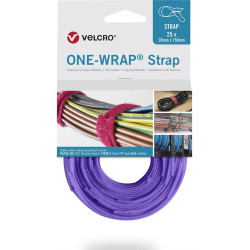 Velcro ® One Wrap® Strap 20mm x 150mm, 25 Stück, violett