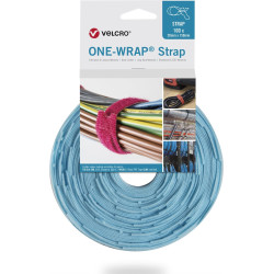 Velcro ® One Wrap® Strap 20mm x 330mm, 100 Stück, türkis