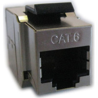 Roline RJ-45 Keystone Modular Coupler, Cat.6 (Class E), STP, silver