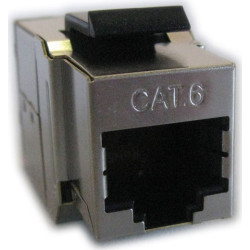 Roline RJ-45 Keystone Modular Coupler, Cat.6 (Class E), STP, silver