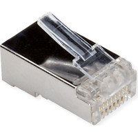 Konektors RJ45 Kat.6, STP, mīksts, 10gab.