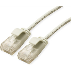 Roline Green UTP Data Center Patch Cord Cat.6A (Class EA), LSOH, Slim, grey, 2 m