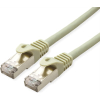 Value S/FTP Patch Cord Cat.6A (Class EA), solid, LSOH, grey, 50 m