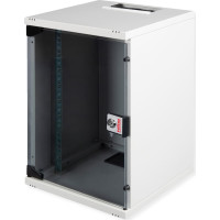 Roline 10-inch wall-mounted housing 9 U, 312x300 WxD grey