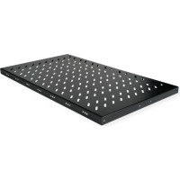 Roline 19-inch shelf 1 U, 770 T 50 kg black