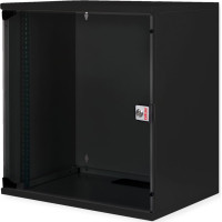 Roline 19-inch wall-mounted housing Basic 12 U, 540x400 WxD kit black