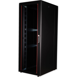 Roline 19-inch Network Cabinet Pro 42 U, 800x1000 WxD Glass door black