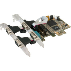 Exsys EX-44064 PCI Express x1 Karte 4x seriell RS-232