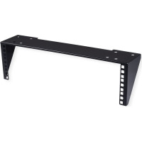 Value Vertical Wall Mount Bracket/Under Desk Mount, 3U, black