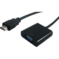 Secomp Cableadapter, HDMI M - VGA F