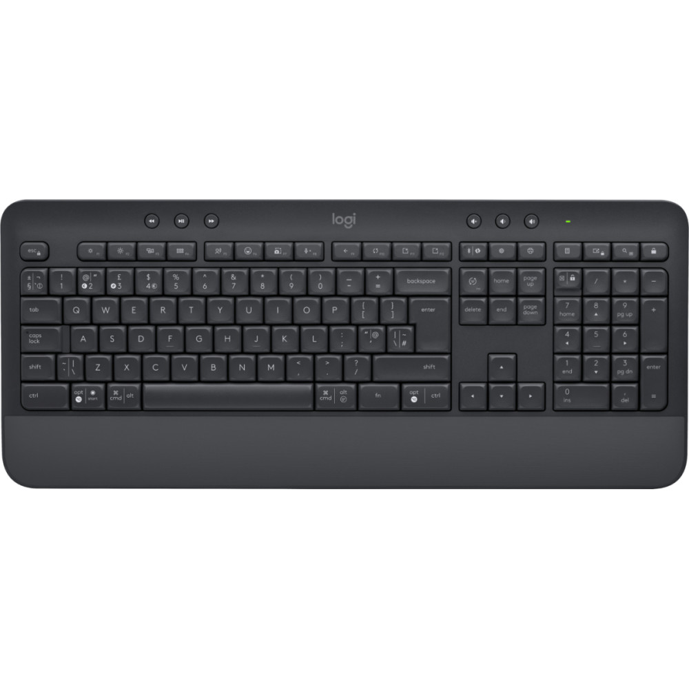 Logitech Signature K650 keyboard Bluetooth QWERTY UK English Graphite