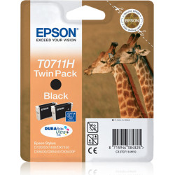Epson Twinpack Black T0711H DURABrite Ultra Ink