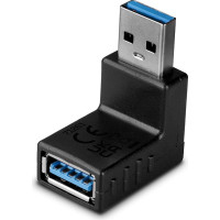 Lindy USB 3.2 Type A to A 90° Adapter, up