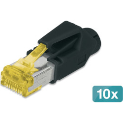 Digitus Hirose modular plugs TM31 for round cable, CAT 6A - 10 pieces