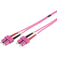 Digitus Fiber Optic Multimode Patch Cord, OM4, SC / SC