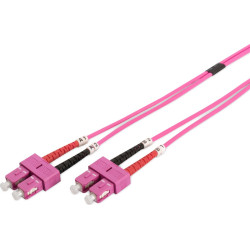 Digitus Fiber Optic Multimode Patch Cord, OM4, SC / SC