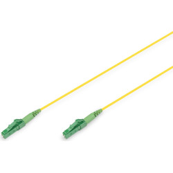 Digitus Fiber Optic simplex patch cable, Singlemode, LC/APC - LC/APC, 15 m