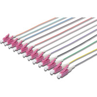 Digitus colored pigtails, LC OM4 50/125 ?, Simplex