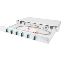 Digitus Fiber Optic Splice Box, Equipped, SC, OM3