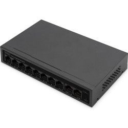 Digitus 8- Port Gigabit PoE Networkswitch, Desktop, unmanaged, 60 W, af/at