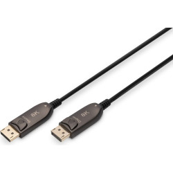 Digitus DisplayPort AOC Hybrid Fiber Optic Cable, UHD 8K, 20 m