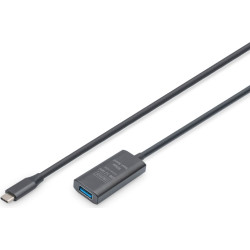 Digitus Active USB 3.2 Gen1 5G extension cable, USB-C - USB-A, 5m