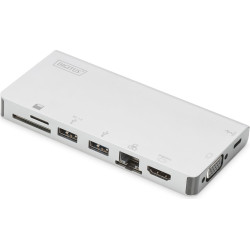 Digitus USB Type-C? Multiport Travel Dock, 8 Port