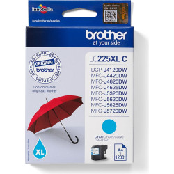 Brother LC225XLC tintes kārtridžs 1 pcs Oriģināls Tirkīzzils