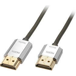 Lindy HDMI High Speed Kabel CROMO Slim Ethernet A/A 3m