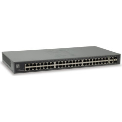 Level One LevelOne FGU-5021 tīkla pārslēgs Fast Ethernet (10/100) Pelēks