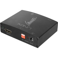 Lindy Audio Extractor HDMI mit Bypass 4K optisch und coaxial