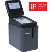 Brother PT-P950NW etiķešu printeris Termālā pārsūtīšana 360 x 360 DPI 60 mm/sec Vadu & Bezvadu Ethernet/LAN savienojums TZe Wi-Fi