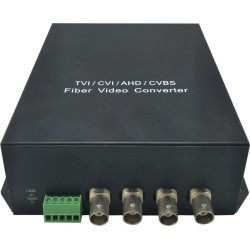 Level One LevelOne AVF-1401 AV pagarinātājs Audio/video raidītājs Melns