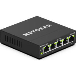 Netgear GS305E Vadīts Gigabit Ethernet (10/100/1000) Melns