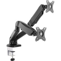 Equip 650121 monitora stiprinājums un statīvs 68,6 cm (27") Galds Melns