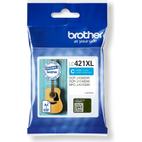 Brother LC-421XLC tintes kārtridžs 1 pcs Oriģināls Augsta (XL) produktivitāte Tirkīzzils