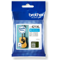 Brother LC-421XLC tintes kārtridžs 1 pcs Oriģināls Augsta (XL) produktivitāte Tirkīzzils