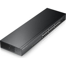 Zyxel GS-1900-24 v2 Vadīts L2 Gigabit Ethernet (10/100/1000) 1U Melns