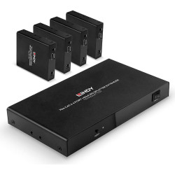 Lindy 70m 4 Port Cat.6 HDMI 4K60 Splitter Extender