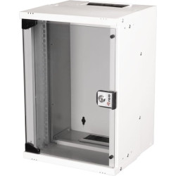 Equip EWM-09-3030-G statnis 9U Pie sienas stiprināms statīvs Gaiši Pelēks