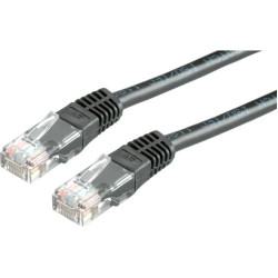 ROLINE UTP Patch Cord Cat.5e, black 15m