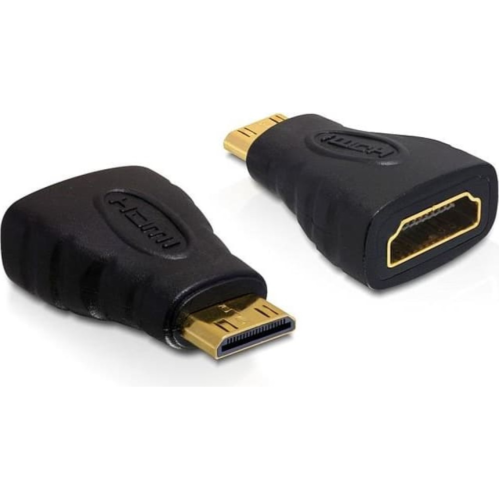Delock Adapter High Speed HDMI C male to A female