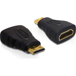 Delock Adapter High Speed HDMI C male  A female