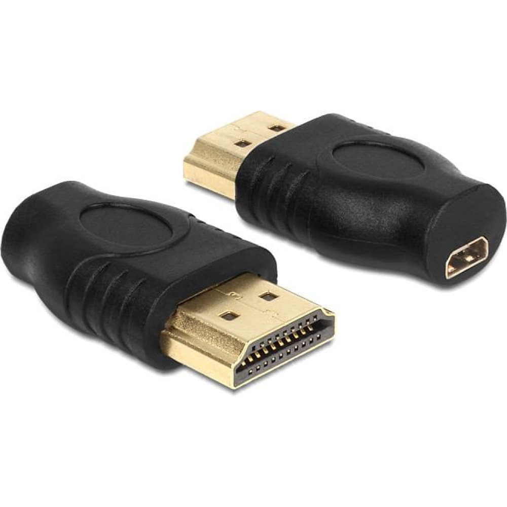 Delock Adapter HDMI Micro-D female > HDMI-A male