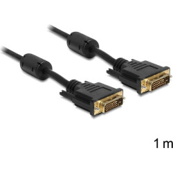 Delock Cable DVI 24+1 male  male 1 m