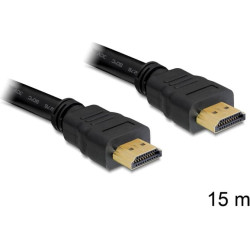 Kabelis High Speed HDMI Ethernet – A M/M 15 m, Delock