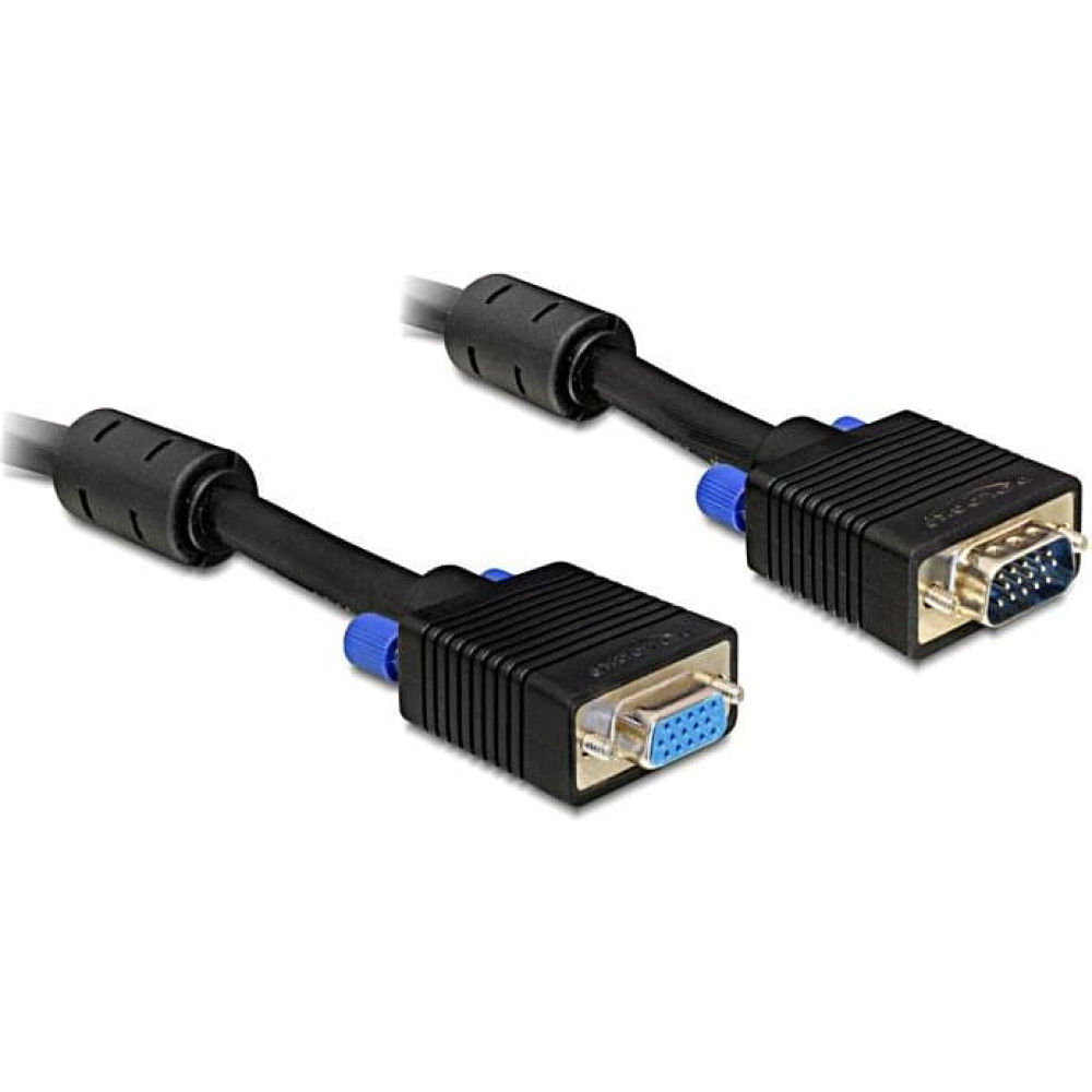 Delock SVGA Extension cable male to female 1 m