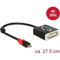 Delock Adapter USB Type-C™ male > DVI female (DP Alt Mode) 4K 30 Hz