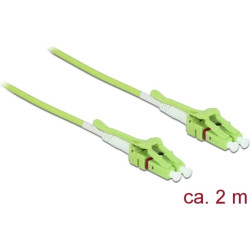 Delock Cable Optical Fibre LC > LC Multi-mode OM5 Uniboot 2 m