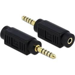 Delock Adapter Stereo jack male 4.4 mm 5 pin to Stereo jack female 3.5 mm 3 pin